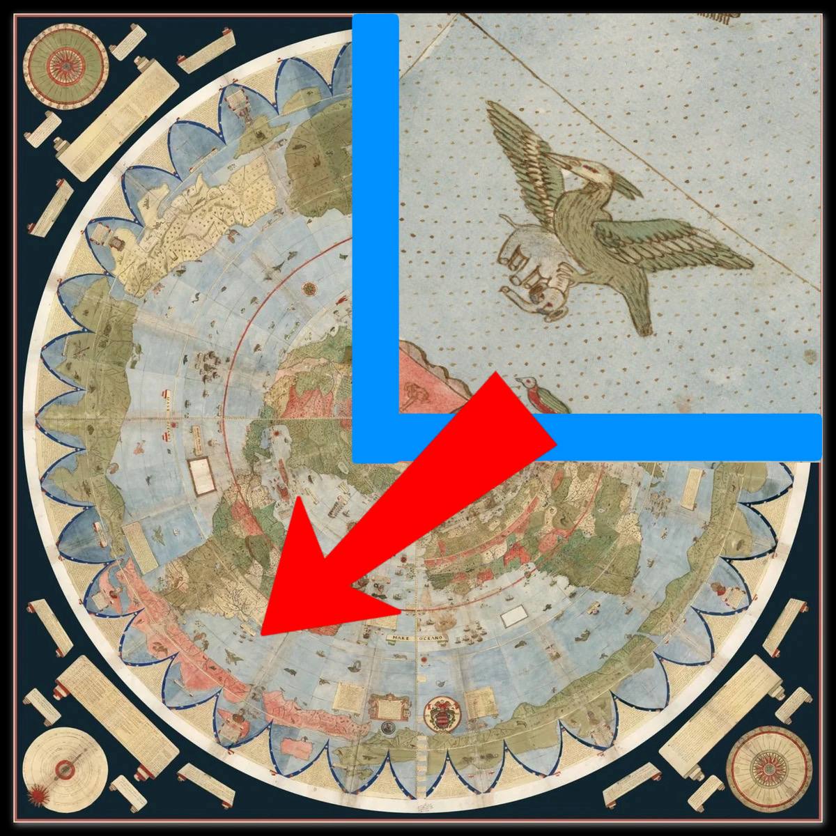 Urbano Monte Map (c. 1587)