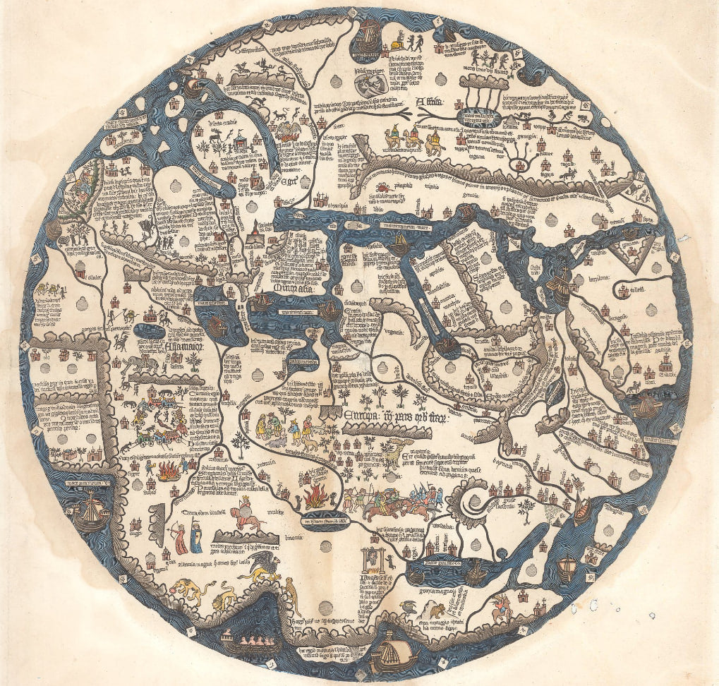 The Borgia Map (c. 1430)