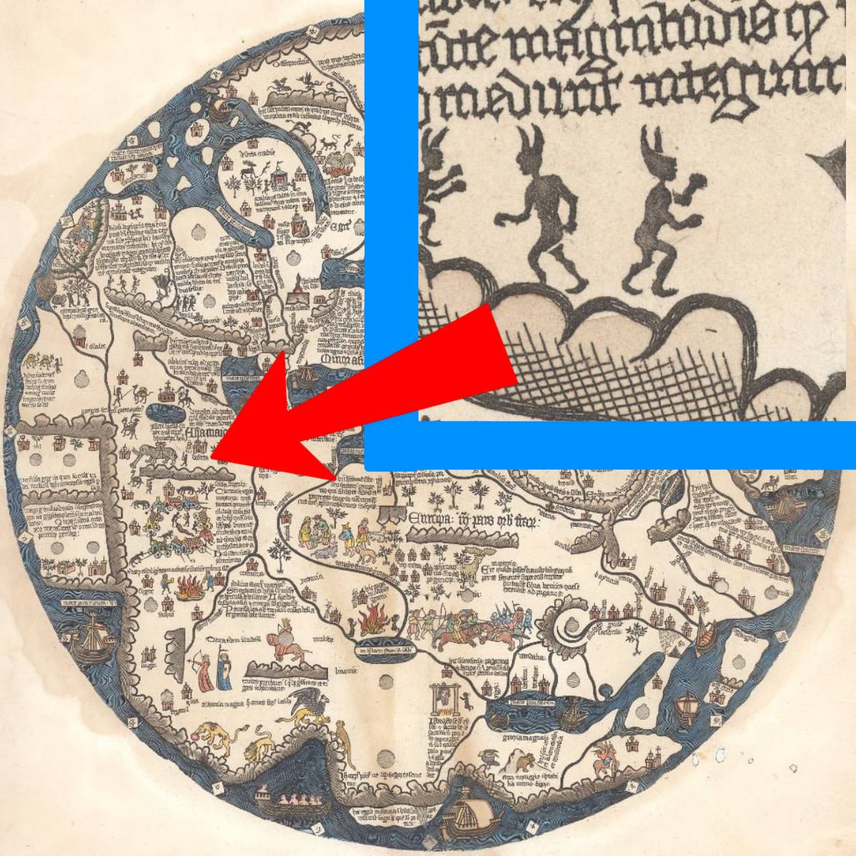 The Borgia Map (c. 1430)